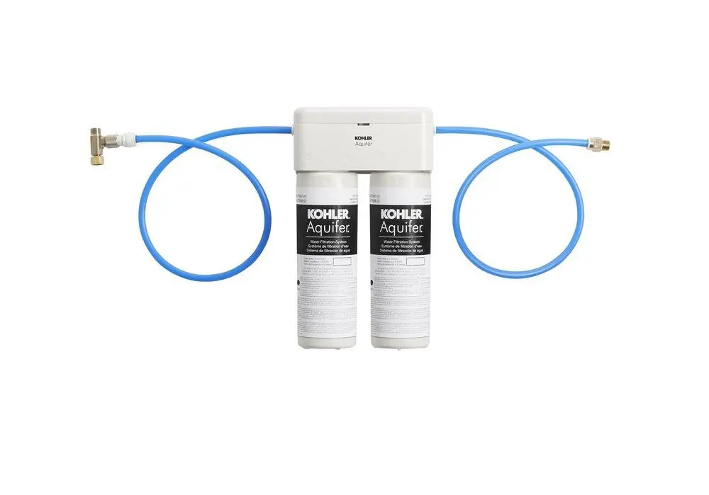 Kohler 77686-NA Aquifer 1.7 gpm Double Cartridge Water Filtration System