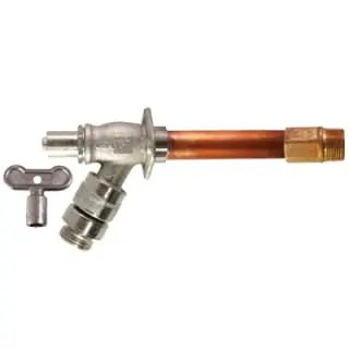 Arrowhead Brass 485-06LKLF Self-Draining Anti-Siphon Frost-Proof Hydrant 1/2 FIP or 3/4 MIP Loose Key Lead Free 6