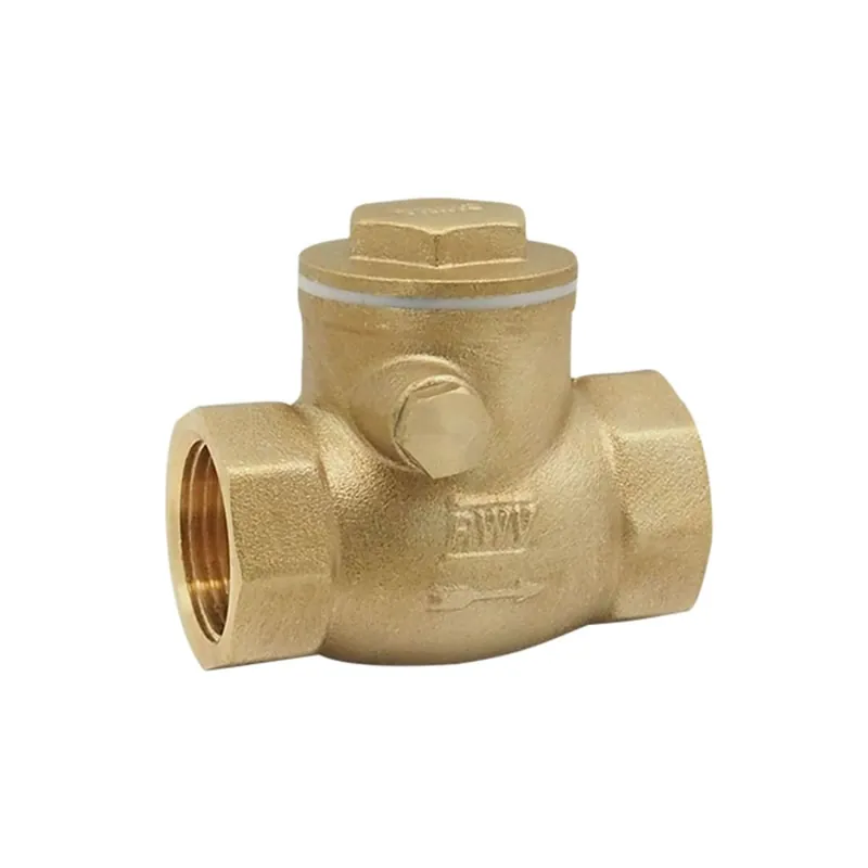 Red-White Valve 246AB1-1/4 Low Lead Brass Swing Check Valve (1-1/4 in)