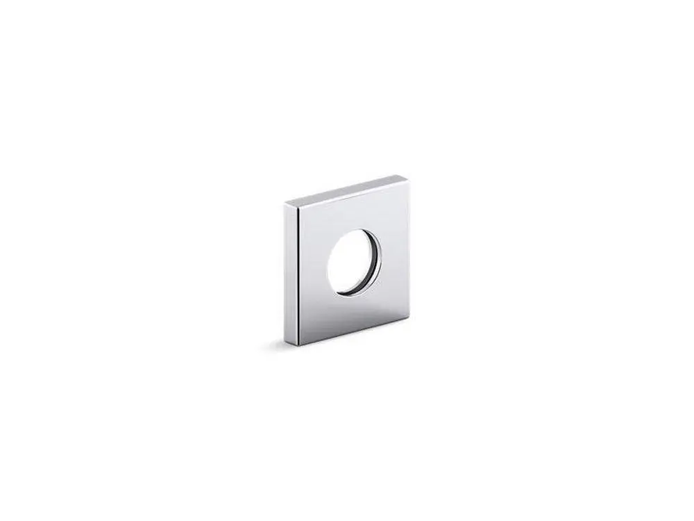 Kohler 76335-CP Square Shower Arm Trim Kit in Polished Chrome