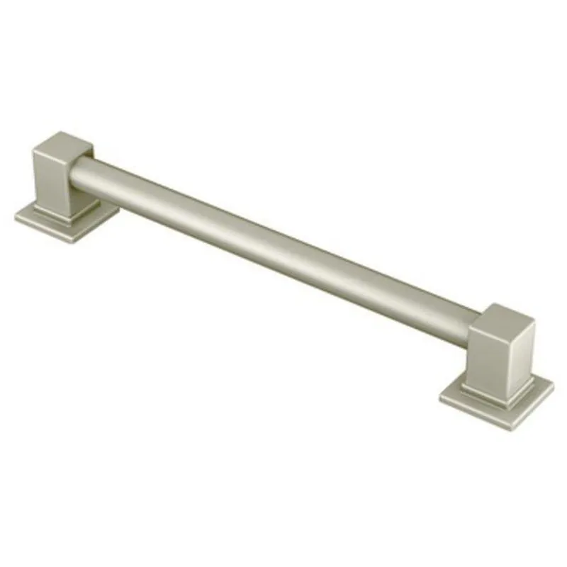 Moen YG8812BN 90 Degree 12 in. Grab Bar in Brushed Nickel