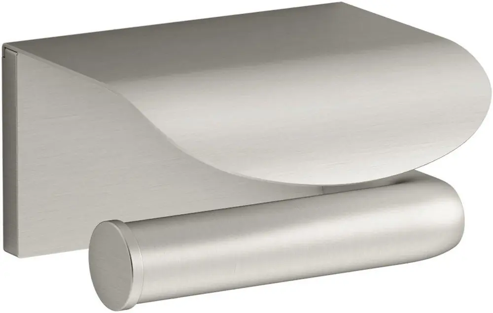 Kohler 97503-BN Avid Wall Mount Toilet Tissue Holder in Vibrant Brushed Nickel