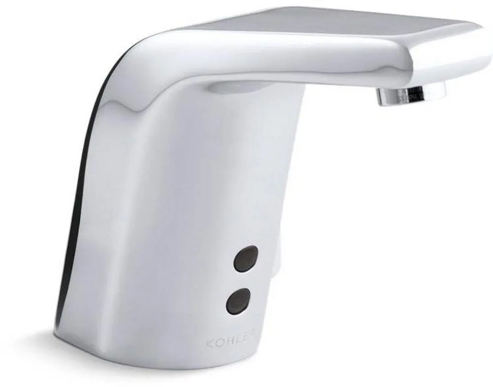 Kohler 7515-CP Geometric Sensor Bathroom Sink Faucet in Polished Chrome