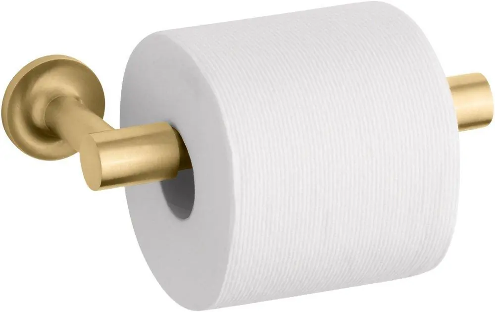 KOHLER 14377-2MB Purist Wall Toilet Tissue Holder