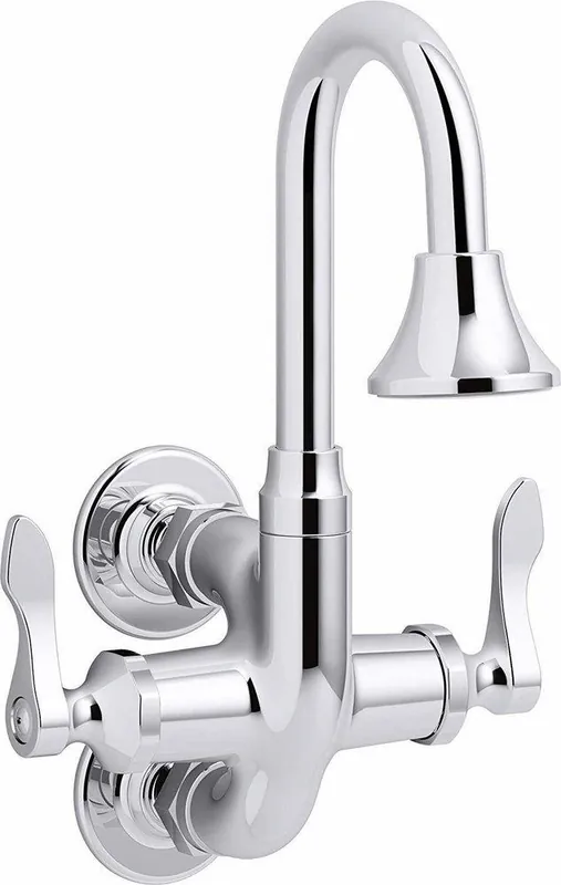 KOHLER 730T70-4AJR-CP Triton Bowe Cannock Two Handle Centerset Bathroom Sink Faucet in Polished Chrome