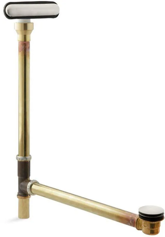 Kohler 7271-BN ClearFlo 23-1/16 in. Brass Toe-Tap Drain
