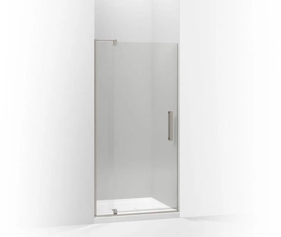 Kohler 707531-L-BNK Revel Frameless Pivot Shower Door in Anodized Brushed Nickel