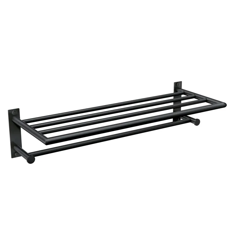 Moen Y5794BL Matte Black Towel Shelf