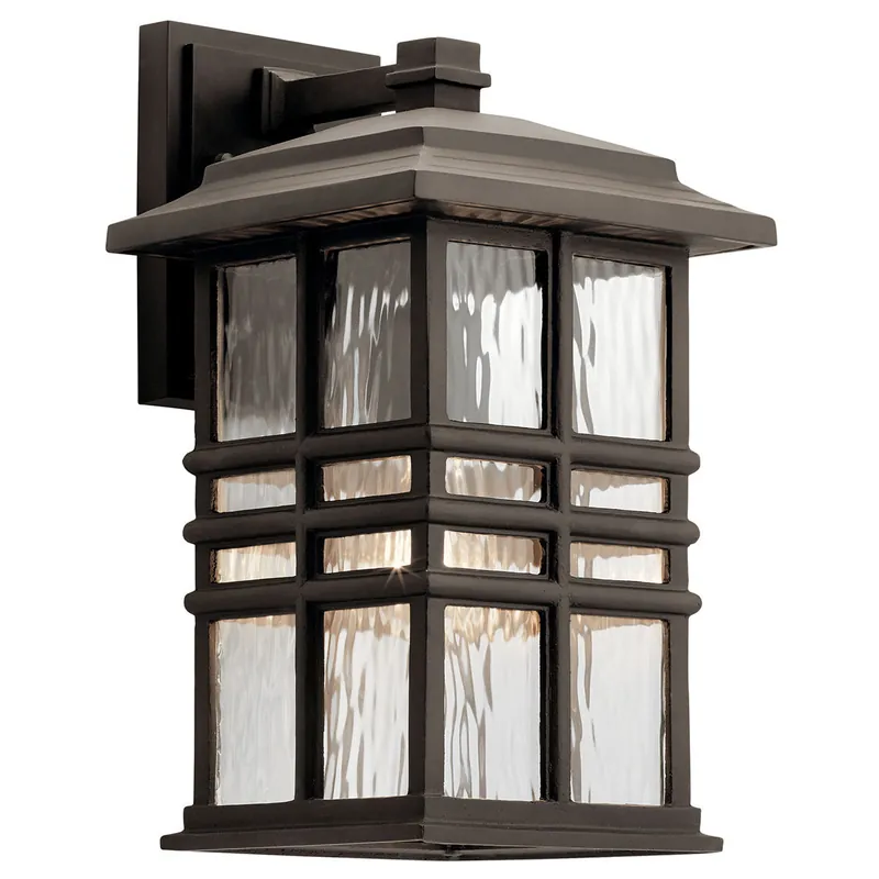 Kichler 49830OZ Beacon Square Outdoor Wall Light 100W 14.25 Inch