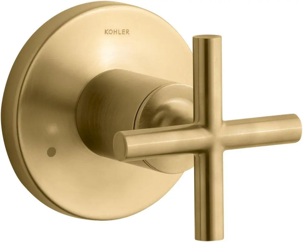 Kohler T14491-3-2MB Purist Single Handle Diverter Valve Trim in Vibrant Brushed Moderne Brass