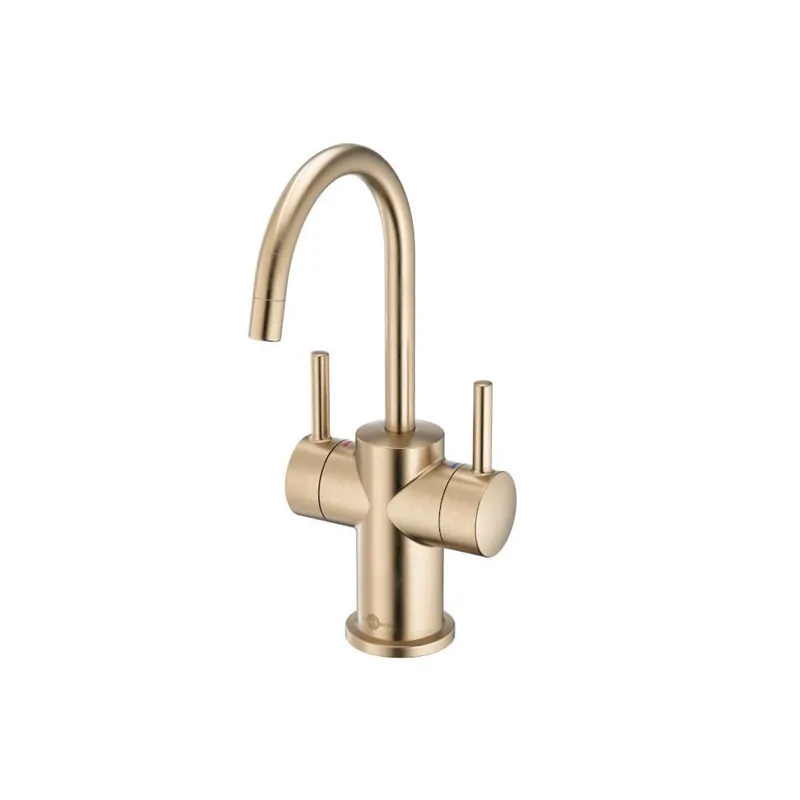 InSinkErator 45394AK-ISE Modern 3010 Brushed Bronze Hot and Cold Water Dispenser