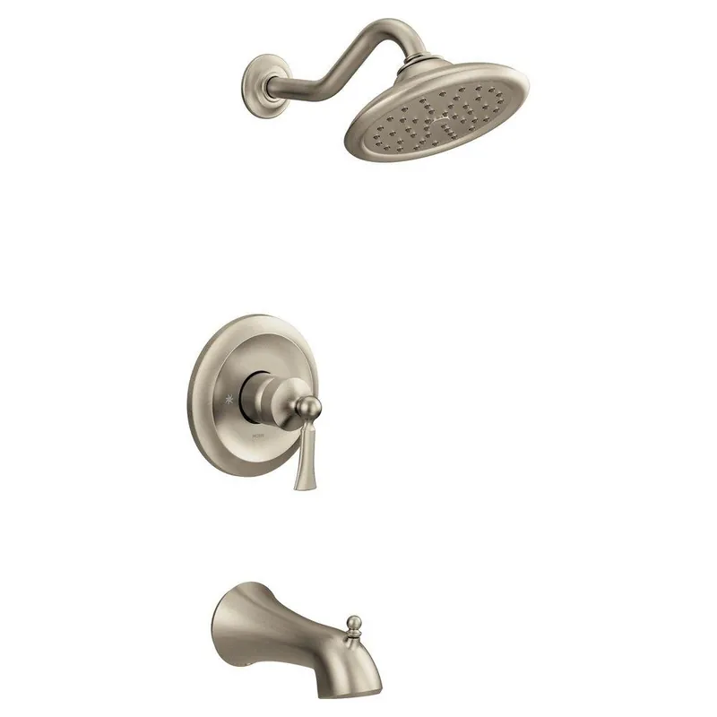 Moen UT35503BN One Handle Single Function Bathtub & Shower Faucet in Brushed Nickel (Trim Only)