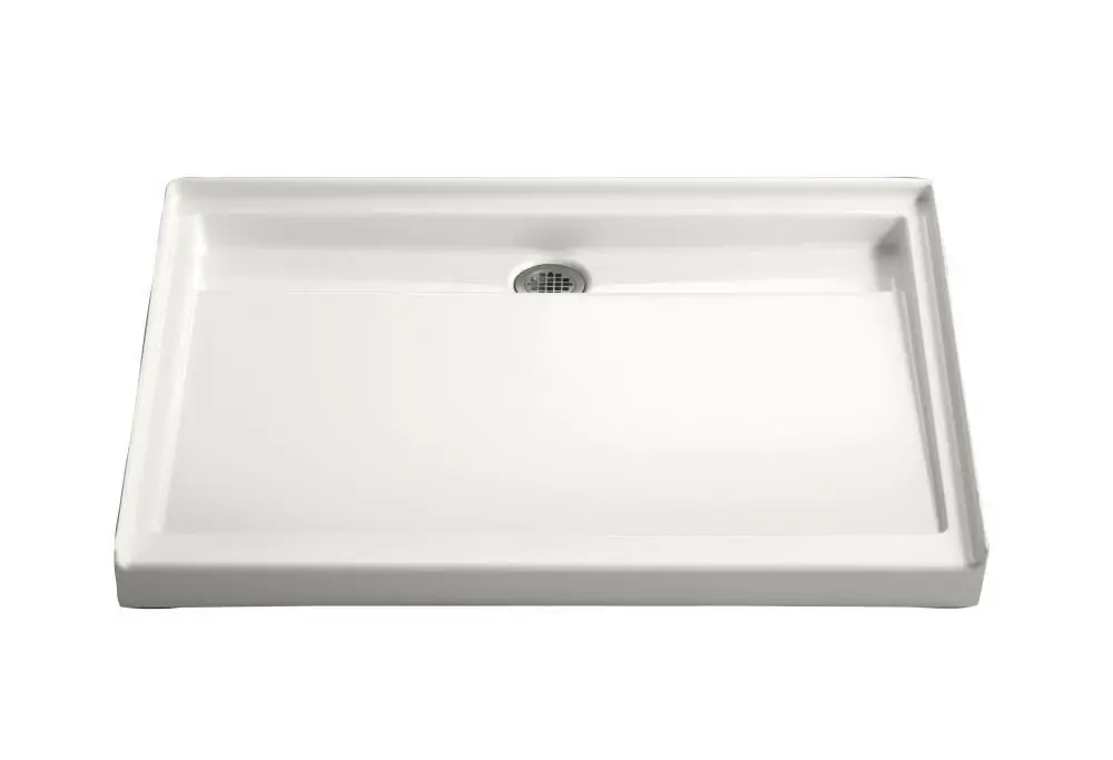 Kohler 9925-0 Groove 48 in x 36 in Shower Base with Center Drain