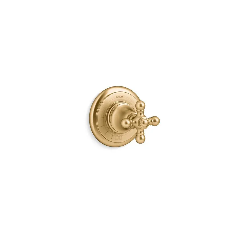 Kohler T72771-3-2MB Artifacts Single Handle Bathtub & Shower Faucet in Vibrant Brushed Moderne Brass (Trim Only)