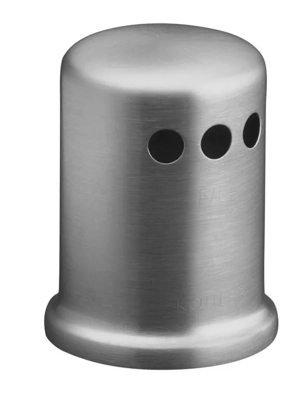 Kohler 9111-G Brass Air Gap Cover in Brushed Chrome