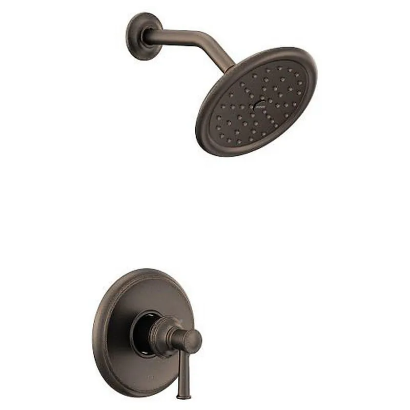 Moen UT2312EPORB Belfield One Handle Single Function Shower Faucet in Oil Rubbed Bronze (Trim Only)