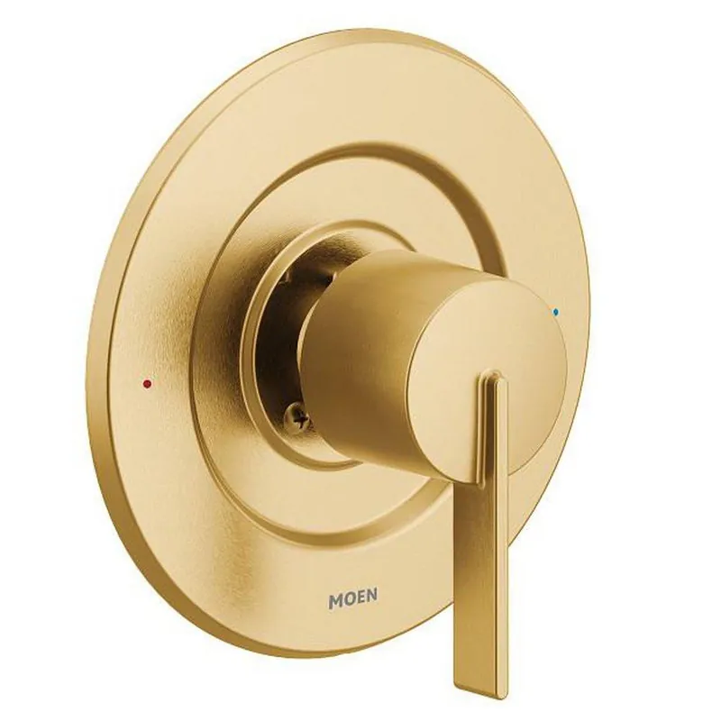 Moen T2261BG Cia Single Handle Pressure Balancing Valve Trim in Brushed Gold