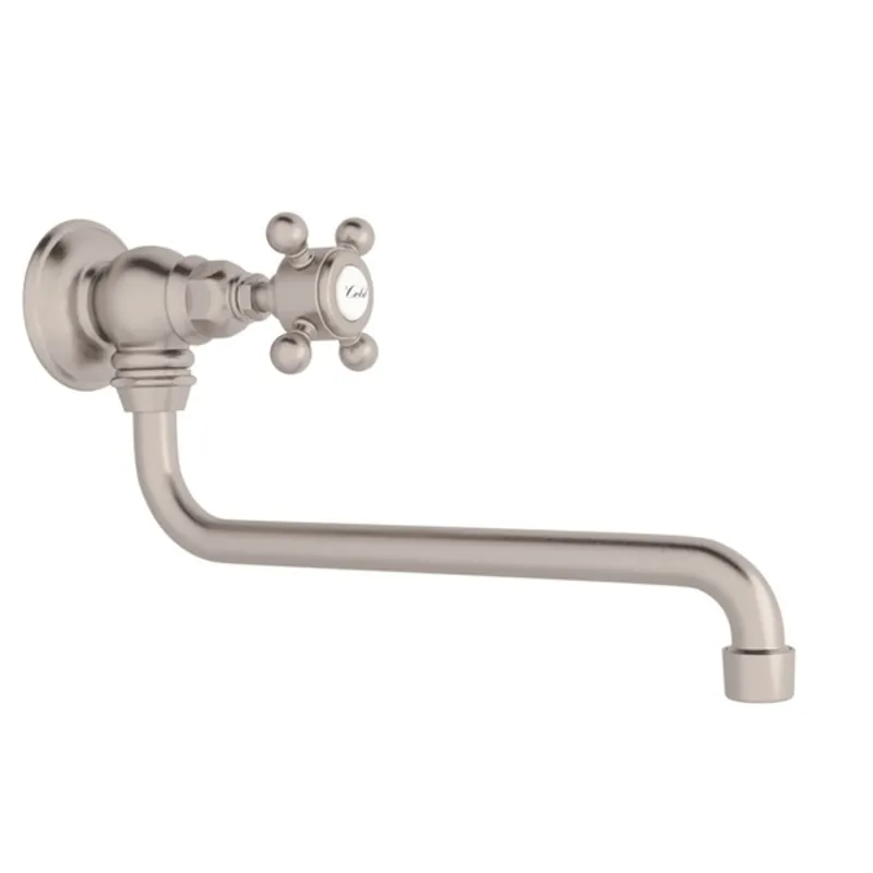 Rohl A1445XMSTN-2 Pot Filler in Satin Nickel
