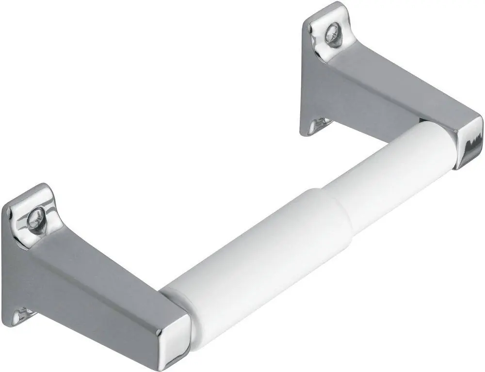 Moen 908 Economy Wall Mount Toilet Tissue Holder in Polished Chrome