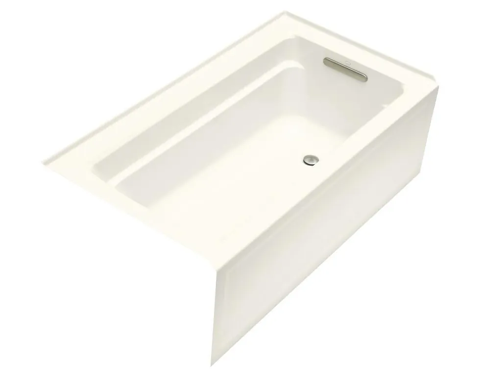 Kohler 1123-RA-96 Archer 60 in. x 32 in. Soaker Alcove Bathtub with Right Drain