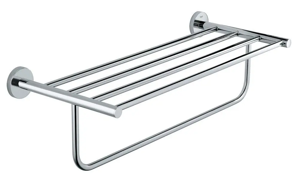GROHE 40462001 BauCosmopolitan 20-1/16 in. Towel Bar in GROHE CHROME