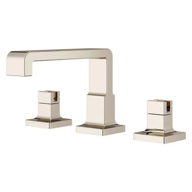 Pfister LG49-VRV1D Verve Two Handle Widespread Bathroom Sink Faucet in Polished Nickel