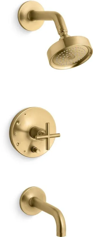Kohler T14421-3-2MB Purist One Handle Single Function Bathtub & Shower Faucet Trim Only