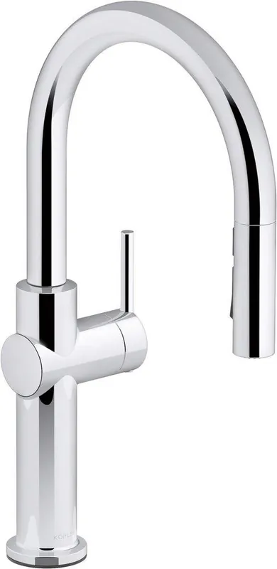 Kohler 22972-CP Crue Single Handle Pull Down Kitchen Faucet in Polished Chrome