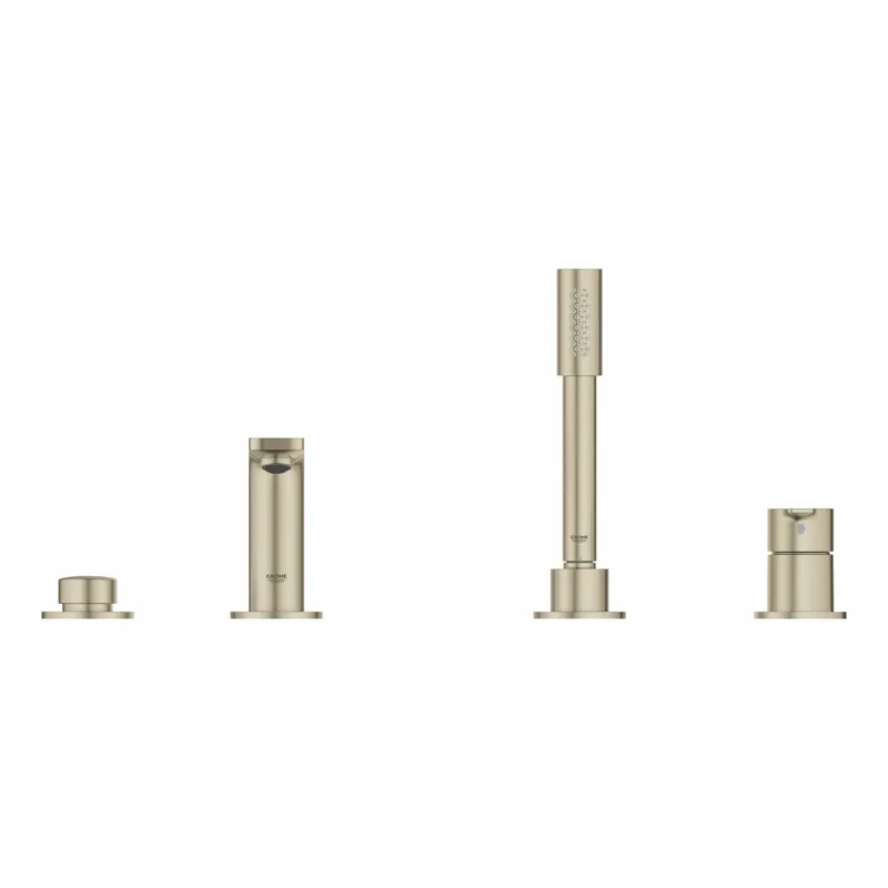 Grohe 19577EN1 4-Hole Single-Handle Deck Mount Roman Tub Faucet with 1.75 GPM Hand Shower