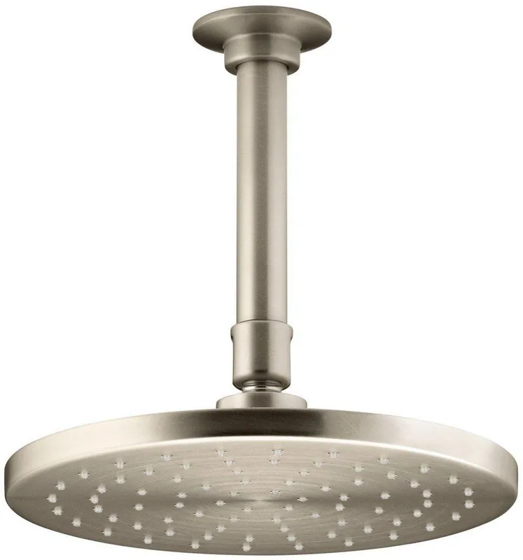 Kohler 13688-BV Contemporary Single Function Showerhead in Vibrant® Brushed Bronze