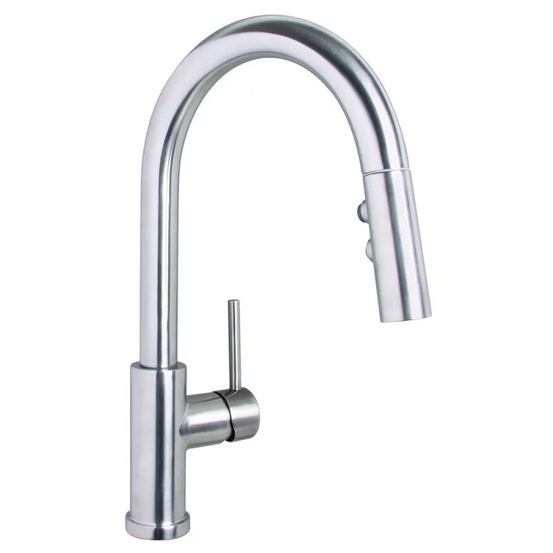 Speakman SB-1042-SS Neo Single Handle Pull Down Kitchen Faucet in Stainless Steel