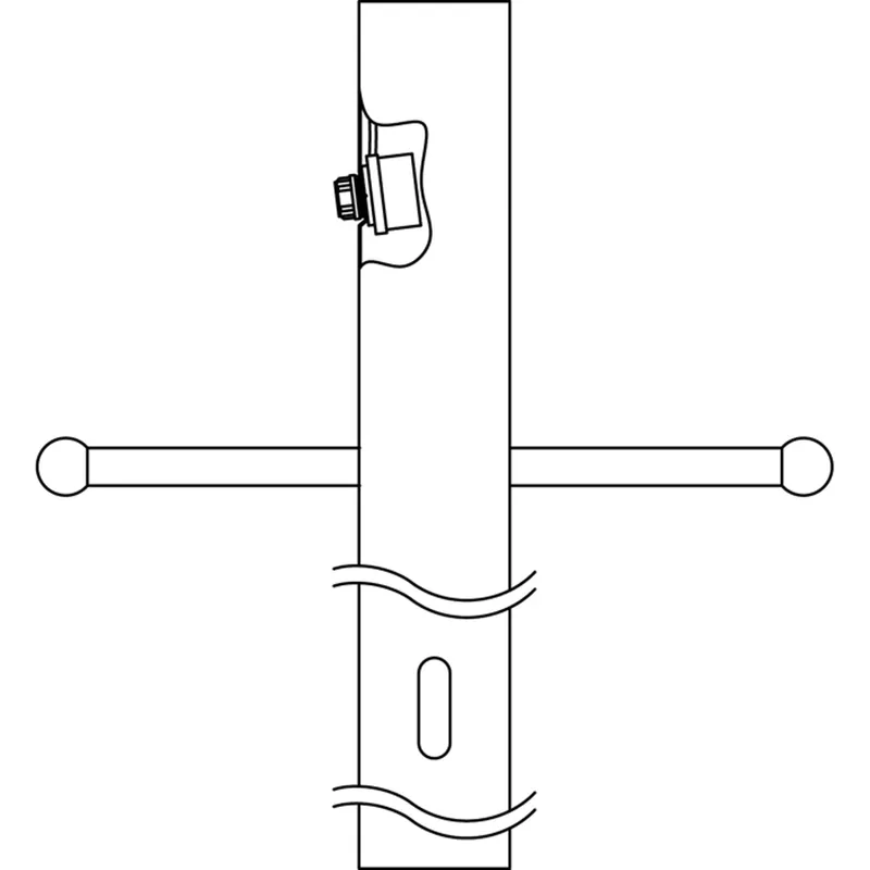 Kichler 9502BK Lighting Support Post With Photo Cell