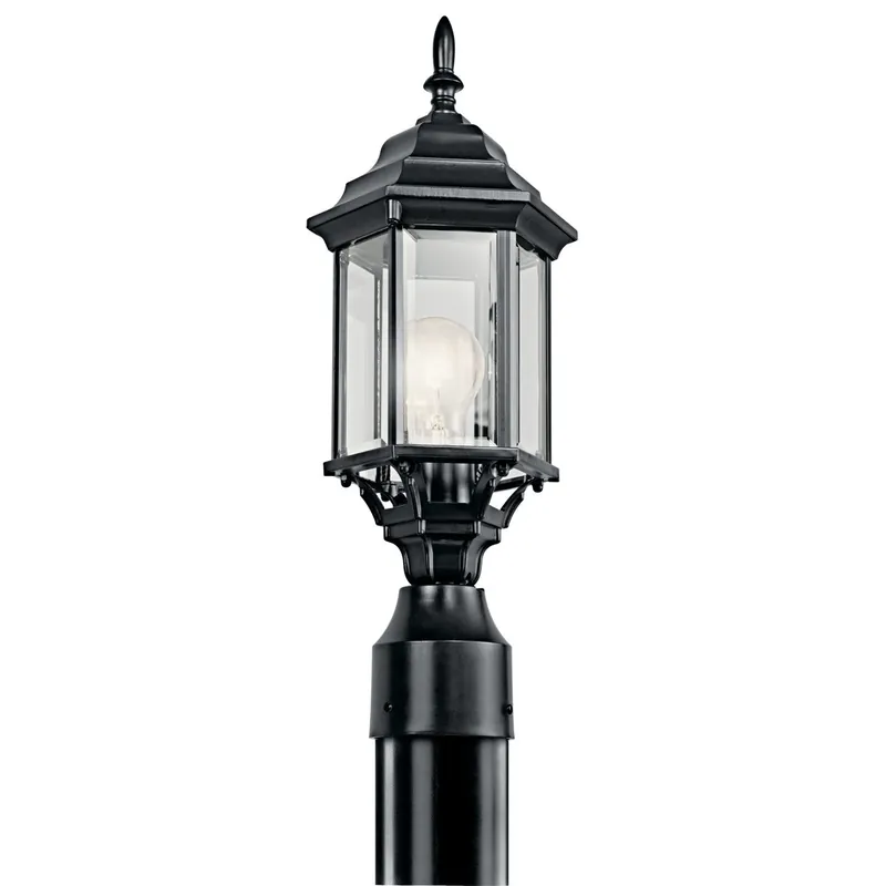 Kichler 49256BK Chesapeake Outdoor Post Light 100W Inch