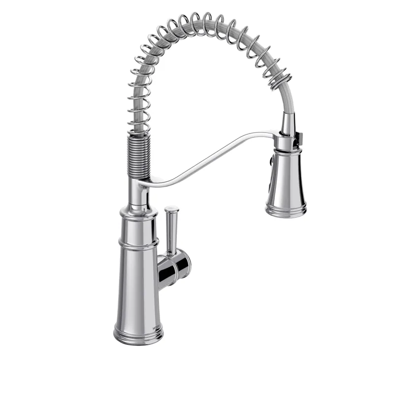 Moen 5927 Belfield Chrome One-Handle Pulldown Kitchen Faucet