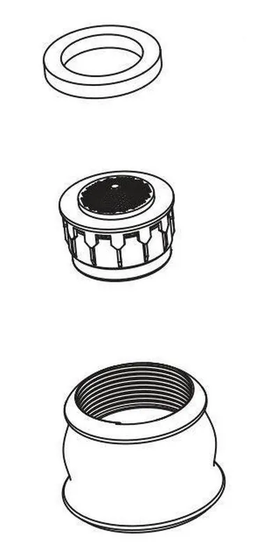 Moen 145130SRS Aerator in Spot Resist Stainless