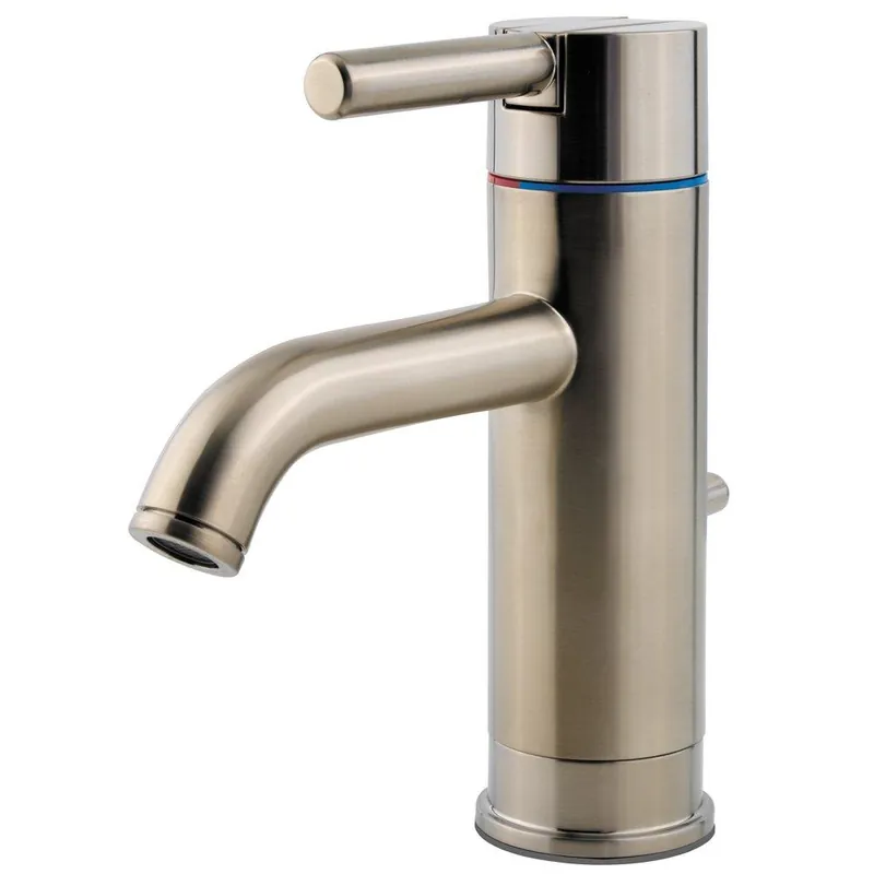 Pfister LG42-NK00 Contempra Single Handle Centerset Bathroom Sink Faucet in Brushed Nickel