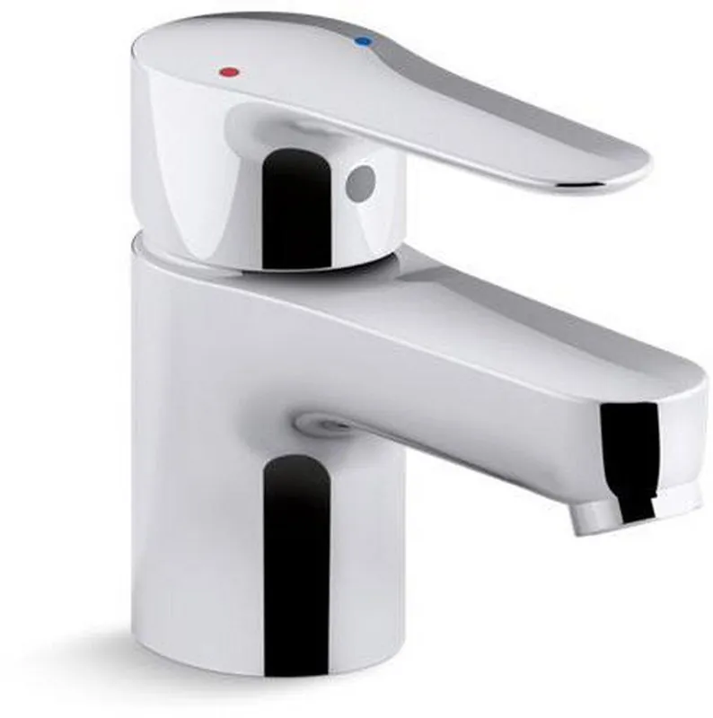 KOHLER 97283-4-CP July Single Handle Centerset Bathroom Sink Faucet in Polished Chrome