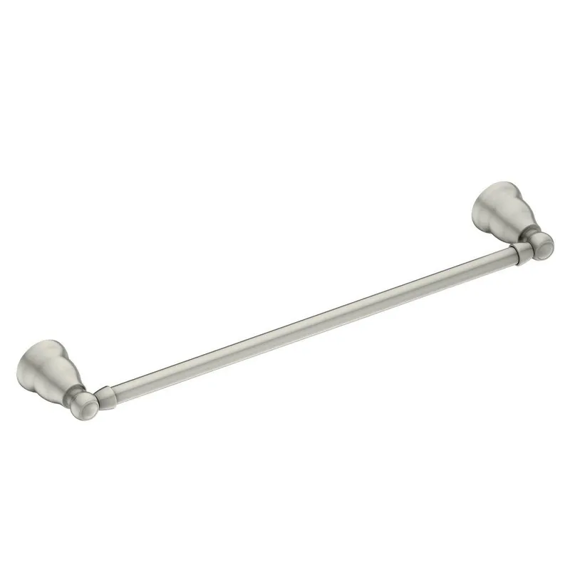 Moen YB1024BN Traditional 25-19/20 in. Towel Bar in Brushed Nickel