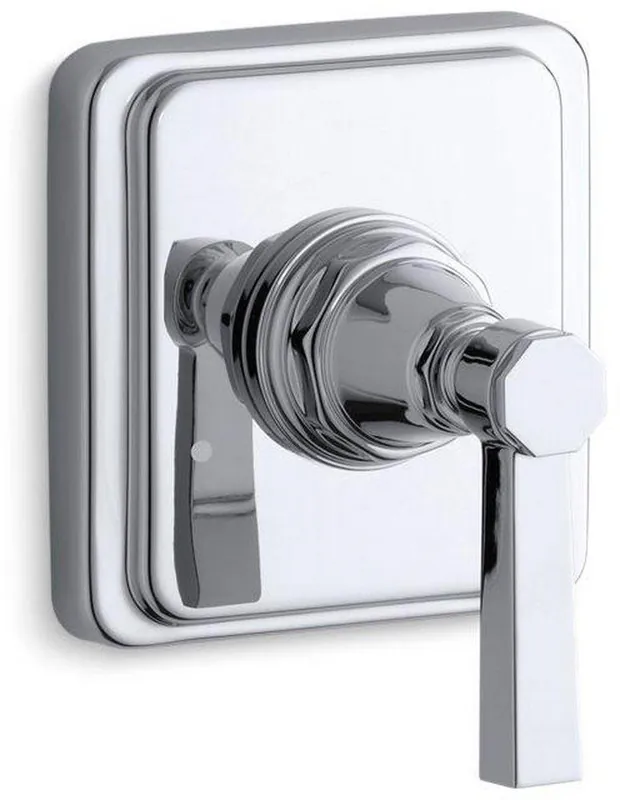 Kohler T13175-4A-CP Pinstripe Single Handle Diverter Valve Trim in Polished Chrome