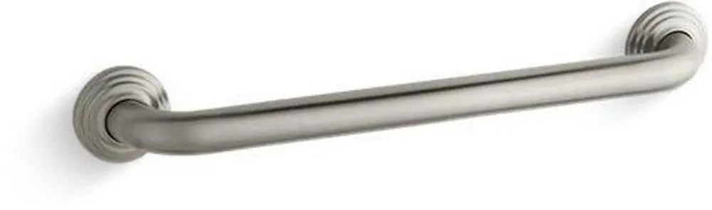 KOHLER 10541-BN Traditional 18 in Grab Bar in Vibrant Brushed Nickel
