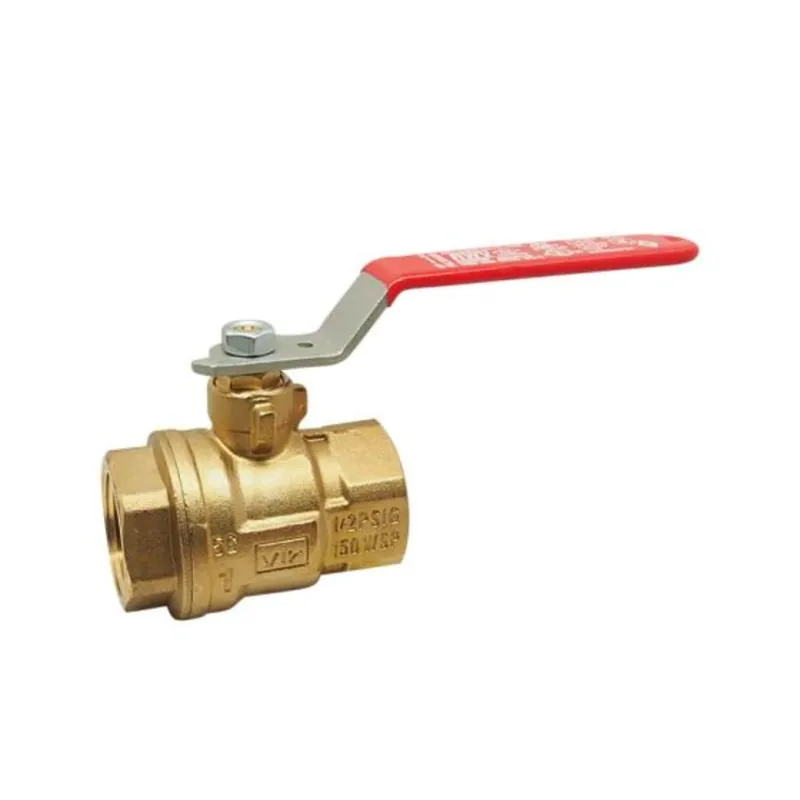 Red-White Valve 5044AB 1-1/2 Low Lead Brass Full Port Ball Valve IPS 5044AB