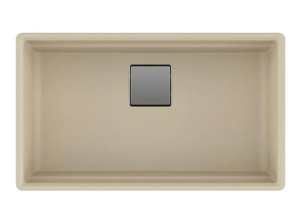 Franke PKG11031CHA Peak 32 x 18-3/4 in. No Hole Composite Single Bowl Undermount Kitchen Sink