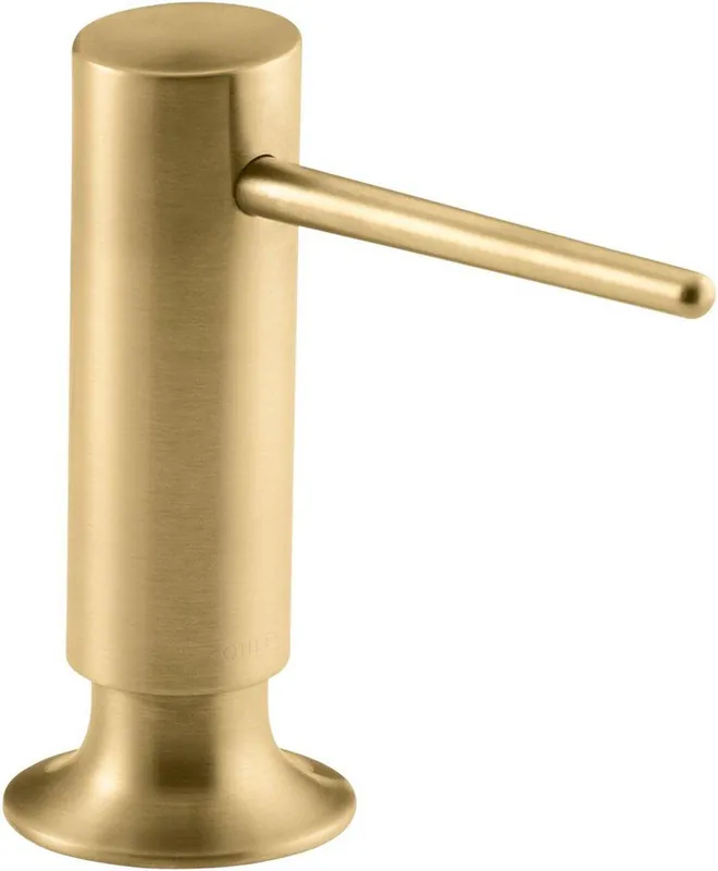 Kohler 1995-2MB 16 oz. Deck Mount Brass Soap and Lotion Dispenser
