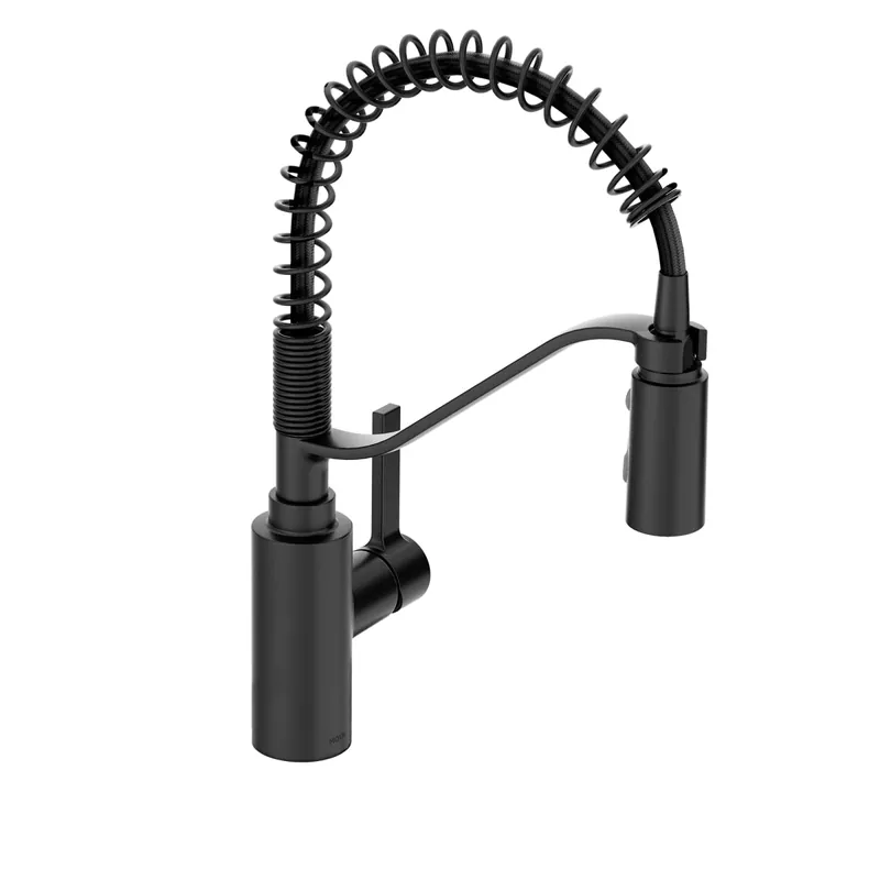 Moen 5926BL Genta LX Matte Black One-Handle Pulldown Kitchen Faucet