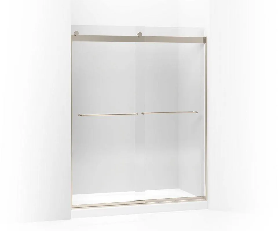 Kohler 706015-L-ABV Levity 74 x 59-5/8 in. Shower Door with Towel Bar in Anodized Brushed Bronze