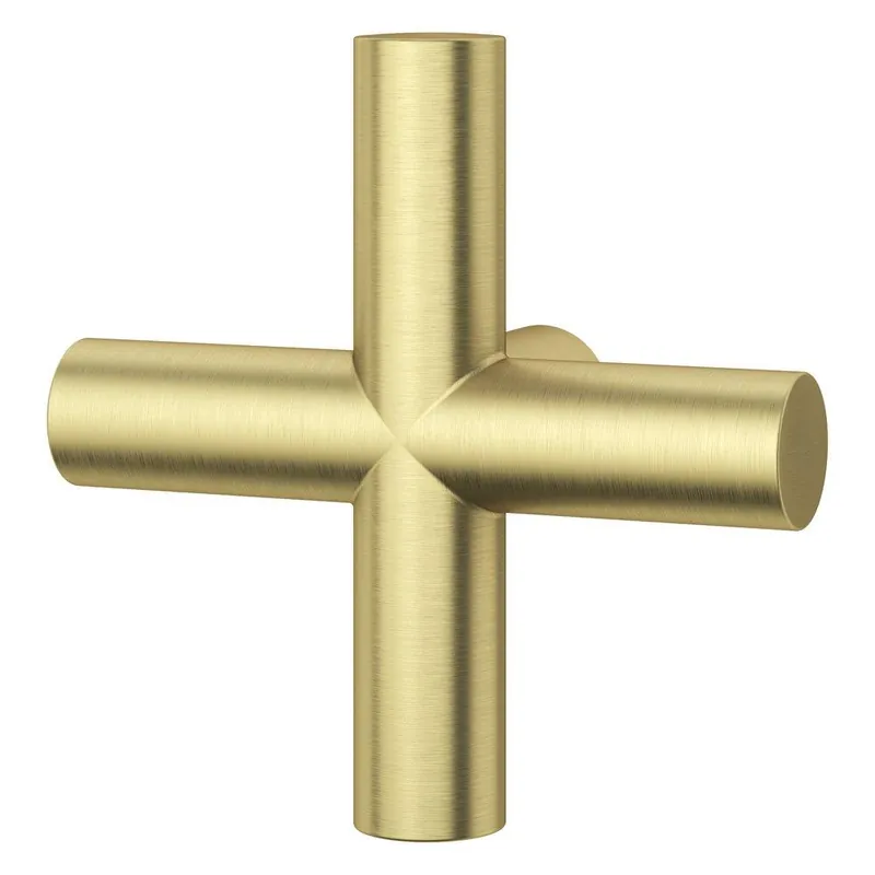 Pfister HHL089TNTBG 3-1/8 in. Metal Cross Handle in Brushed Gold
