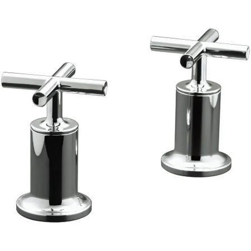 KOHLER T14429-3-SN Purist Bath Valve Trim High Flow Deckmount Each