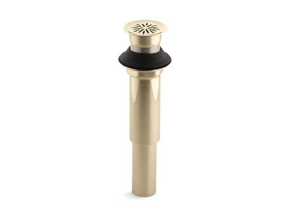 Kohler 7107-AF Decorative 3-13/16 in. Bathroom Sink Drain in Vibrant French Gold