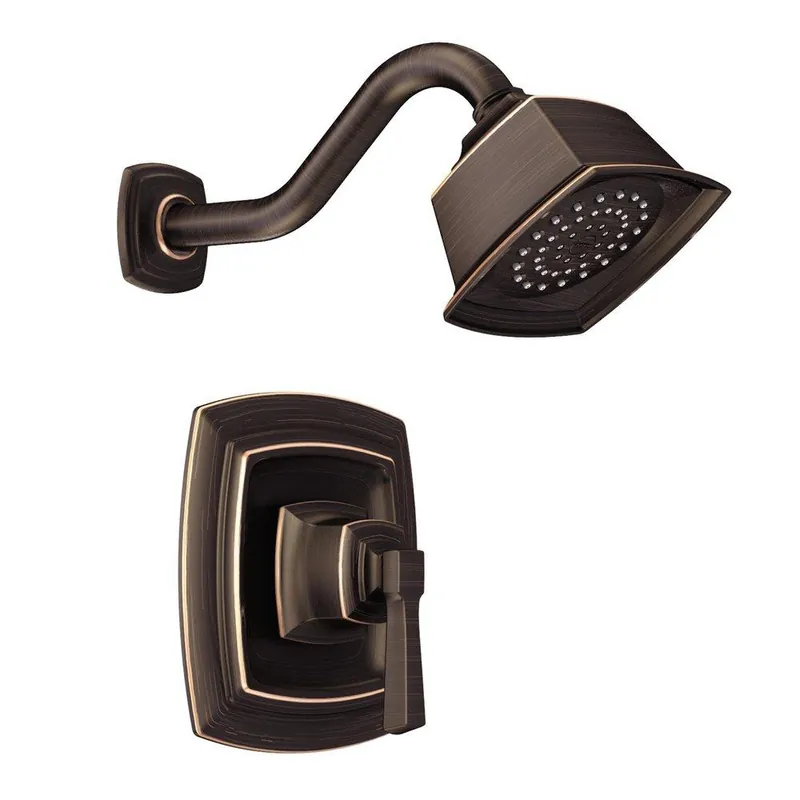 Moen T2162EPBRB Boardwalk One Handle Single Function Shower Faucet in Mediterranean Bronze (Trim Only)
