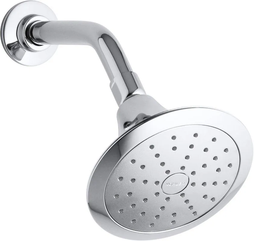 KOHLER 10327-G-CP Forte Single Function Showerhead in Polished Chrome